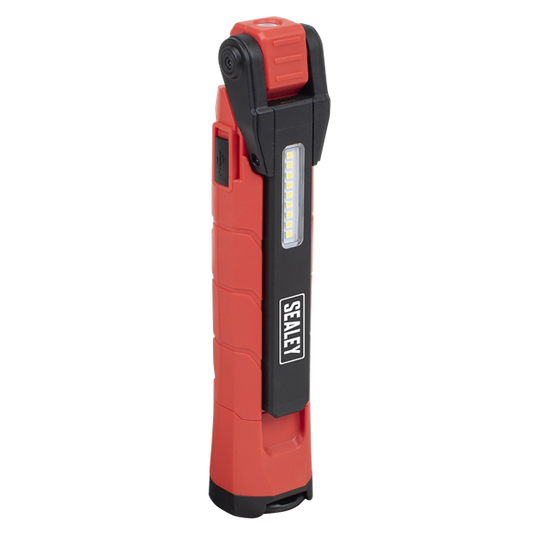 Sealey 
Rechargeable 360° Inspection Light 10W & 2 x 4W SMD LED - Red