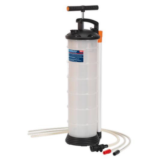 Sealey 
Manual Vacuum Oil & Fluid Extractor Pump 6.5L