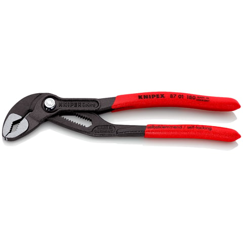 Knipex 87 01 180 Cobra® High-Tech Water Pump Pliers - 180mm