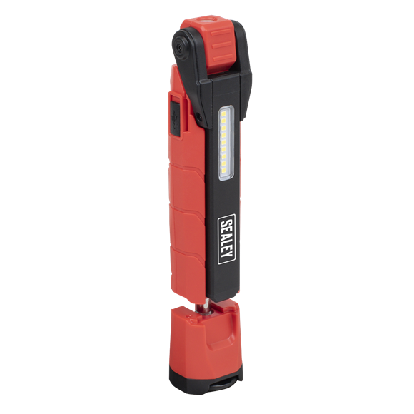 Sealey 
Rechargeable 360° Inspection Light 10W & 2 x 4W SMD LED - Red