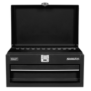 Sealey 
Superline Pro® Mini Toolbox with Drawer - Black