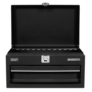 Sealey 
Superline Pro® Mini Toolbox with Drawer - Black