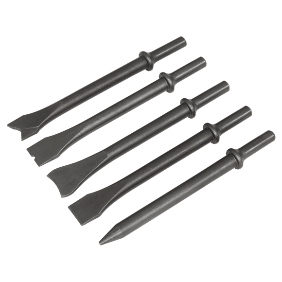 Sealey 
Air Hammer Chisel Set 170mm 5pc