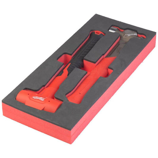Milwaukee 2 Piece Ball Pein & Dead Blow Hammer Foam Insert Set