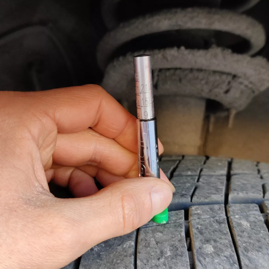 PCL TDG16C01 5 Pack Tyre Tread Depth Gauge 1-26mm With 1.6mm Mark) - DVSA Approved