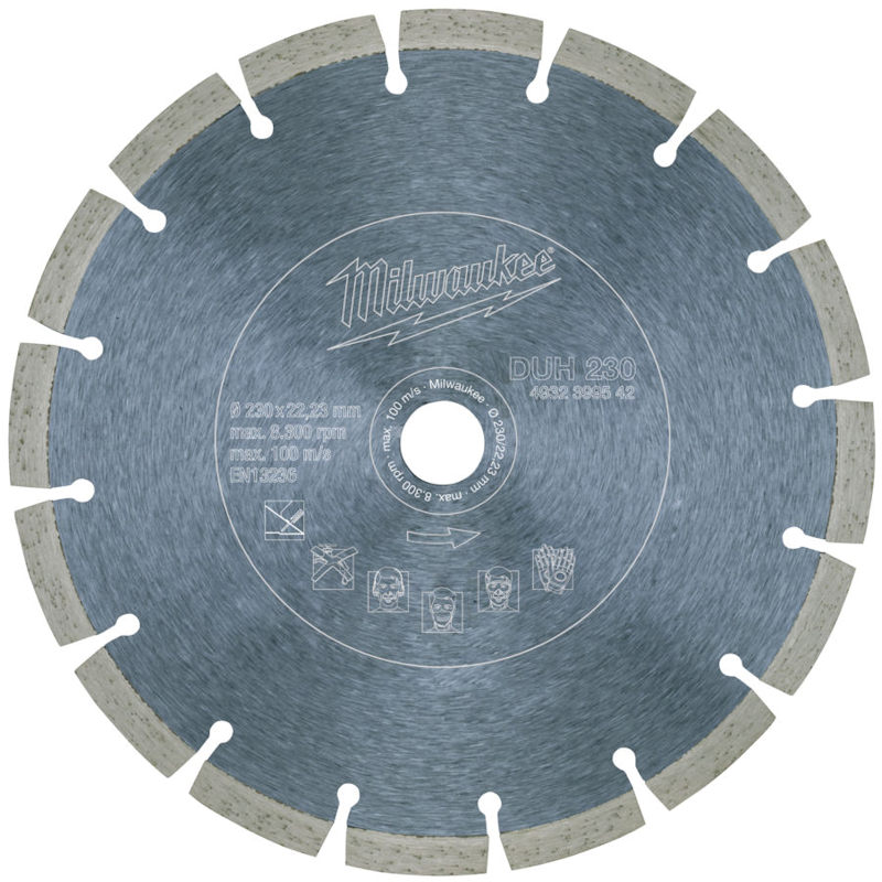 Milwaukee 230mm DUH Diamond Blade