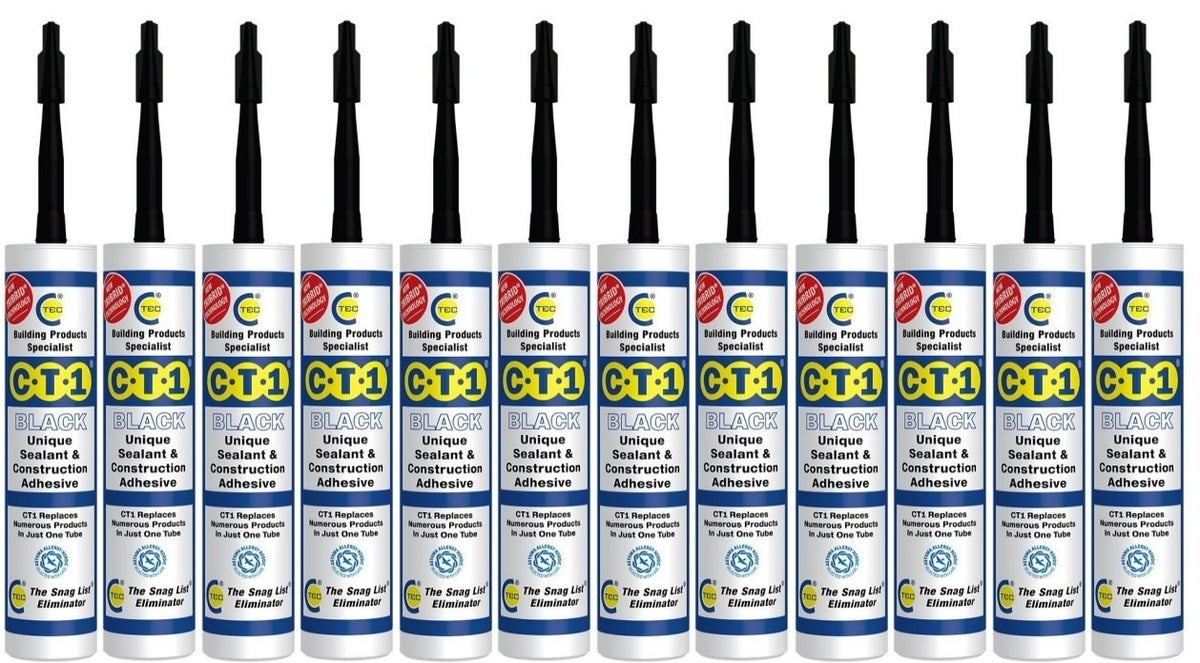 CT1 Sealant & Adhesive Black 290ml (Box of 12)