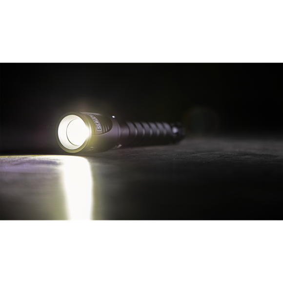 Sealey 
Rechargeable Aluminium Torch with Adjustable Focus 60W COB LED