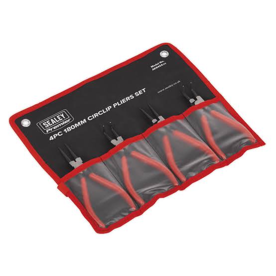 Sealey 
Premier Circlip Pliers Set 180mm 4pc