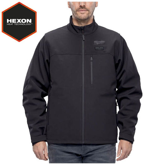 Milwaukee M12HJBL6-0 Black Hexon Heated Jacket