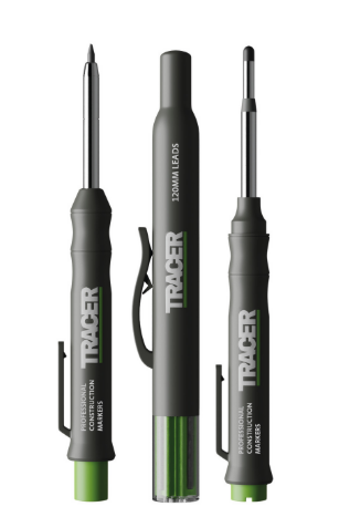 Tracer AMK3 Marking Kit Deep Hole Marker Pen, Pencil & ALH1 Lead set Holsters