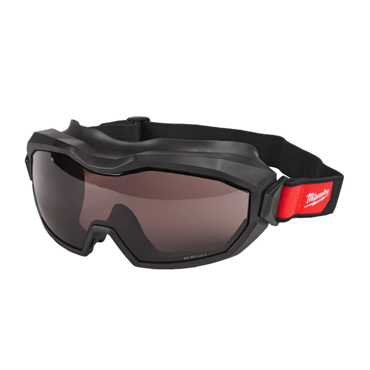 Milwaukee 4932493436 High-Profile Vented Safety Goggles — Tinted
