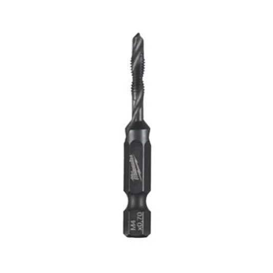 Milwaukee 4932498262 HSS-G Combi Drill Tap M4 x 52mm 1/4" Hex