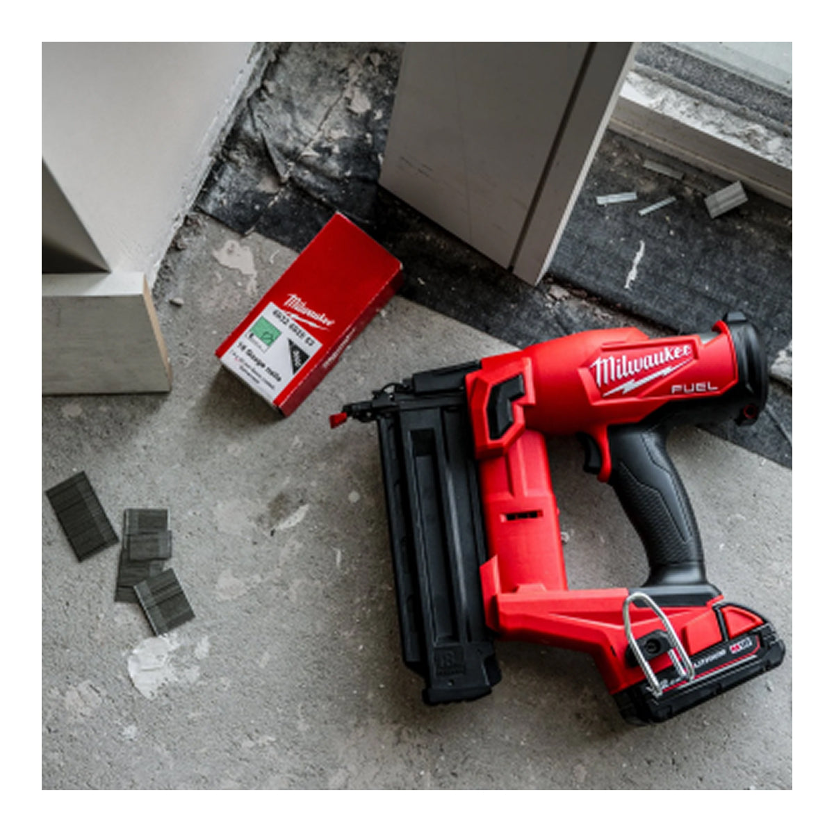 Milwaukee M18FN18GS-0X M18 FUEL 18 Gauge Straight Finish Nailer — Body & Case