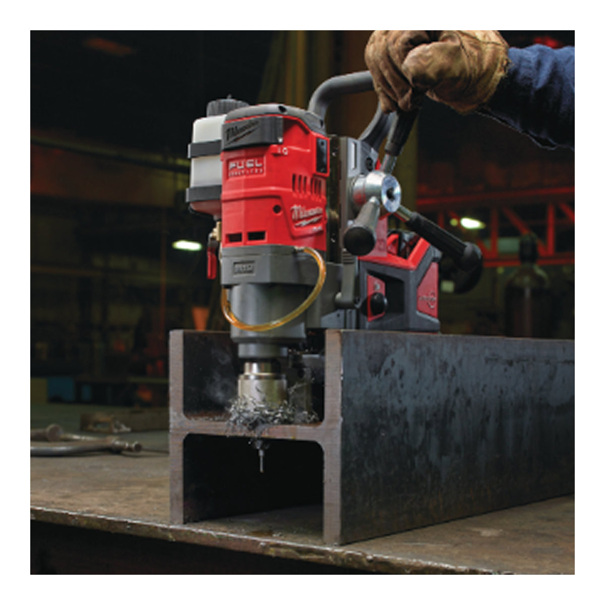 Milwaukee M18FMDP-0C M18 FUEL Magnetic Drilling Press 38mm Permanent Magnet — Body & Case