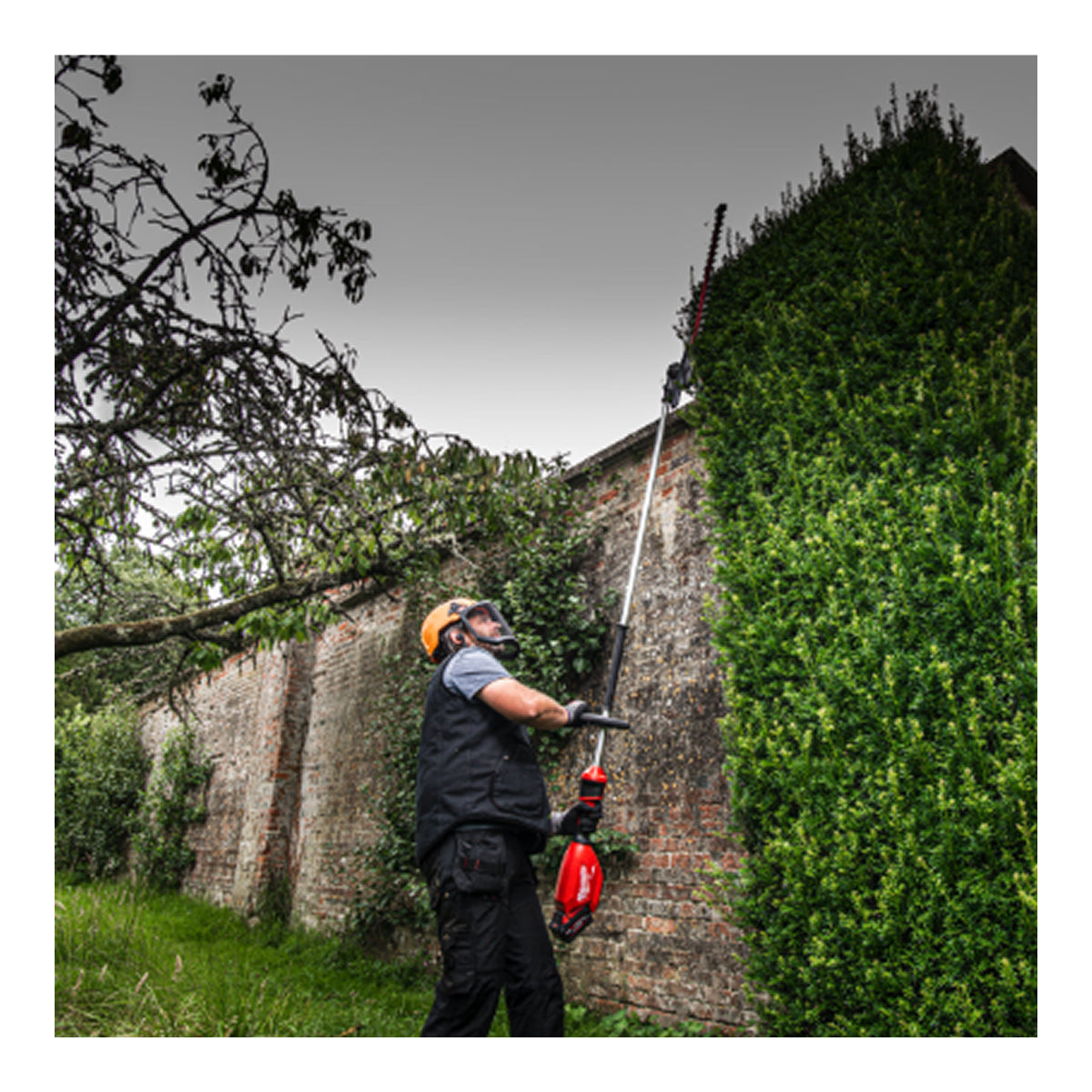 Milwaukee M18FHETE27-0 M18 FUEL 267cm Extended Pole Hedge Trimmer — Body Only