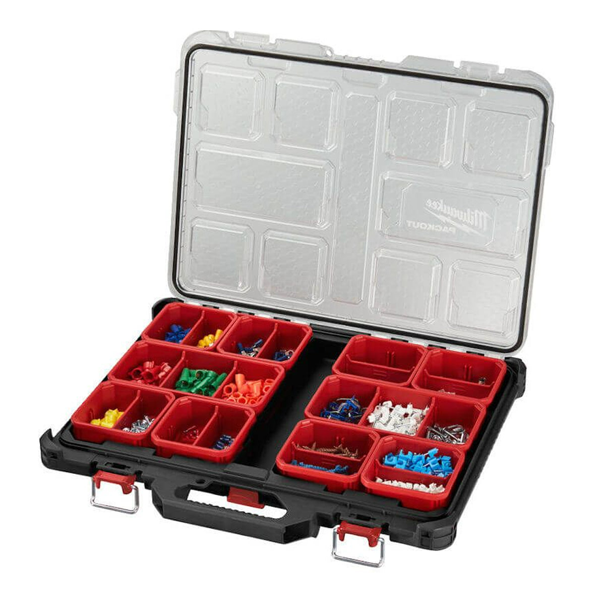 Milwaukee 4932471064 PACKOUT Slim Organiser 500 x 380 x 65mm 10-Bin