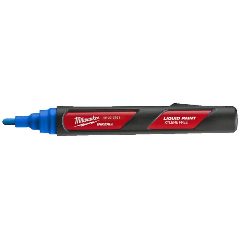 Milwaukee Blue Inkzall Liquid Paint Marker 4932492144