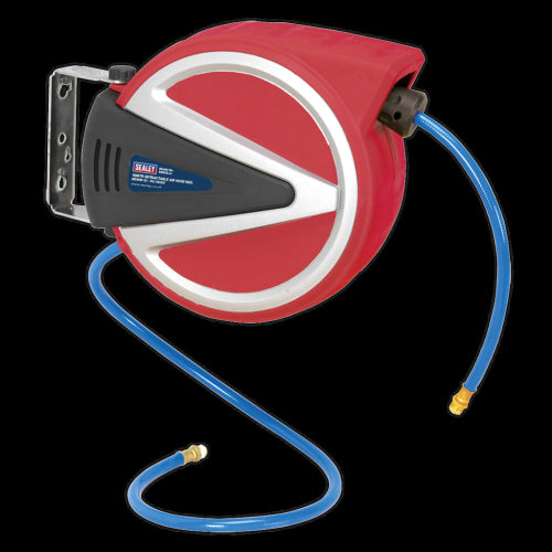 Sealey 10m Retractable PU Air Hose Reel 8mm ID SA813