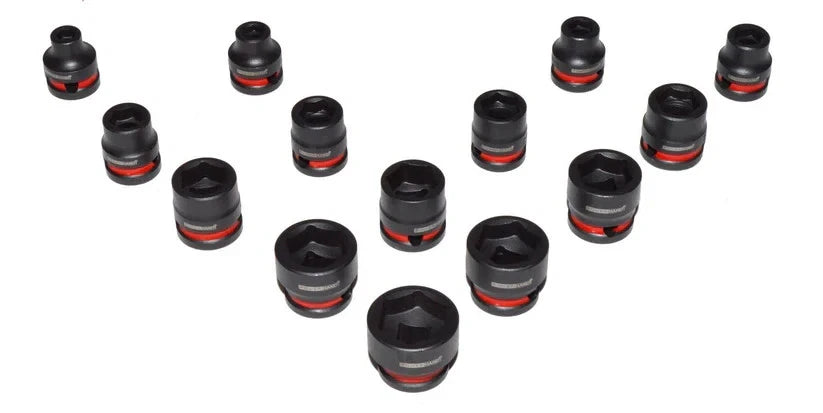 Boxo 3-8" Low Profile Impact Socket Rail 6-19mm - KI-R38-L1