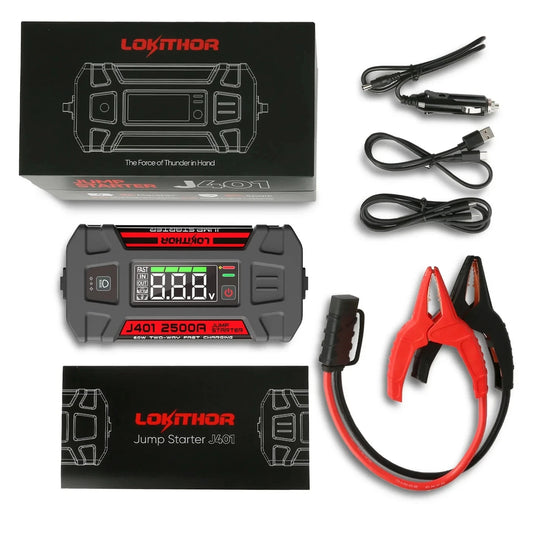 LOKITHOR 2500A 12V 3-in-1 Booster – KIT-LT-J401
