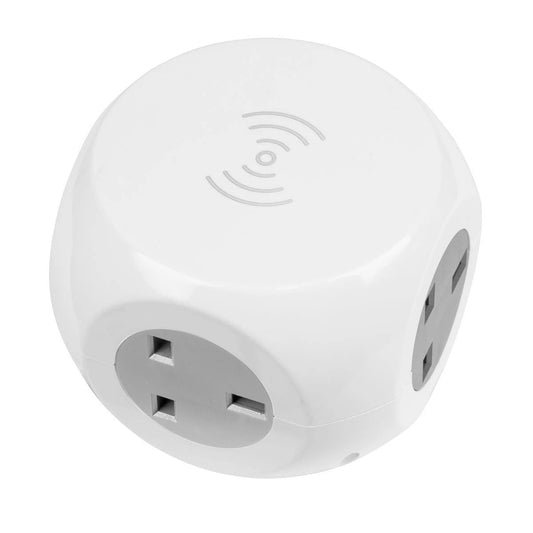 Sealey Extension Cable Cube With Wireless Charging Pad - EL144WC