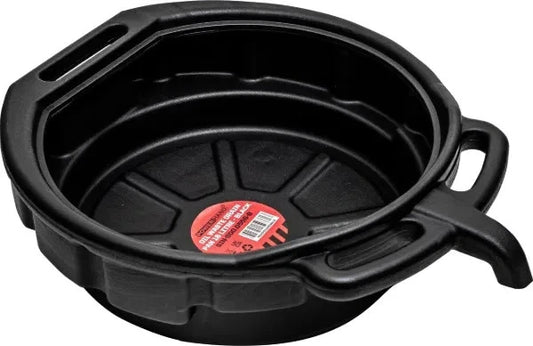 POWERHAND 16L Oil Waste Drain Pan Black