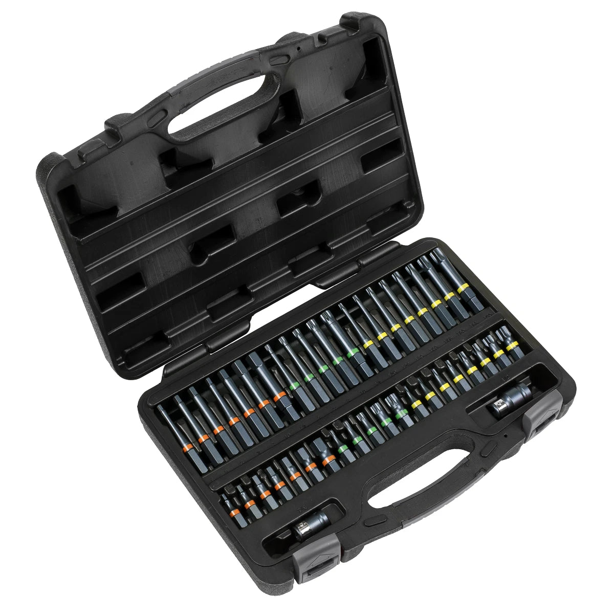 Sealey 42pc TRX-Star, Hex And Spline Impact Bit Set