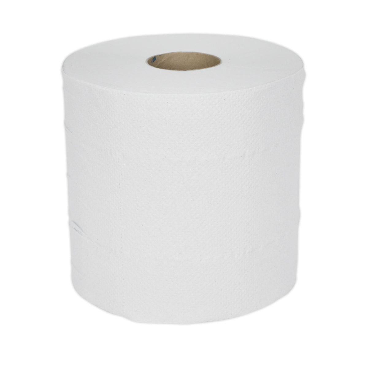 Sealey WHT150 Paper Roll White 2-Ply Embossed 150m Pack of 6