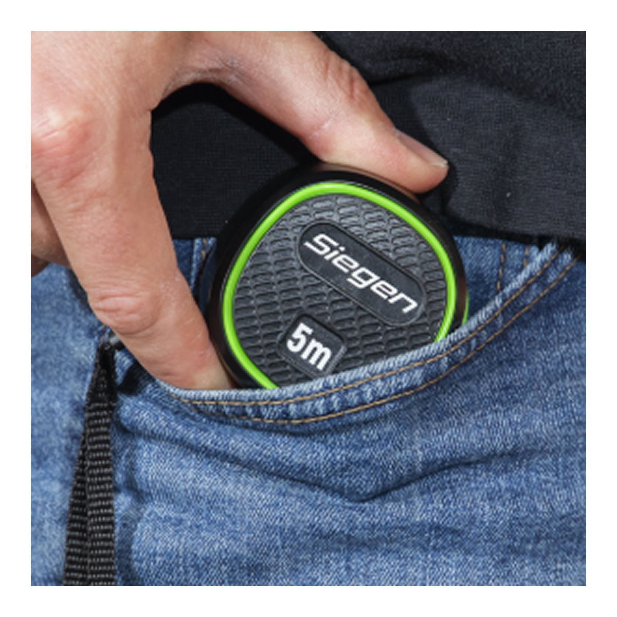 Siegen S01328 Metric/Imperial Auto-Lock Tape Measure 5m(16ft) x 19mm