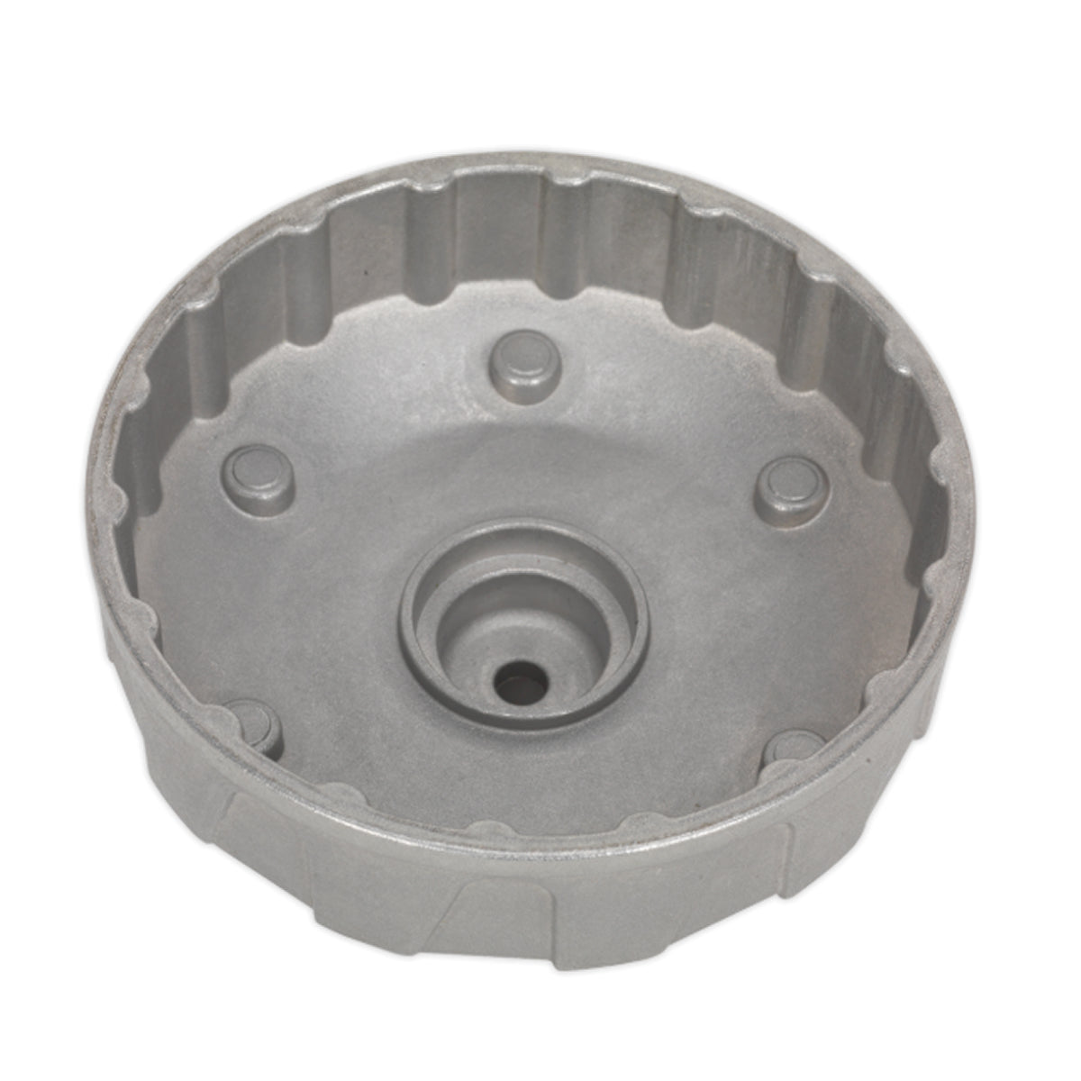 Sealey VS7115 Oil Filter Cap Wrench Ø93-96mm 18 Flutes 3/8"Sq - Renault dCi