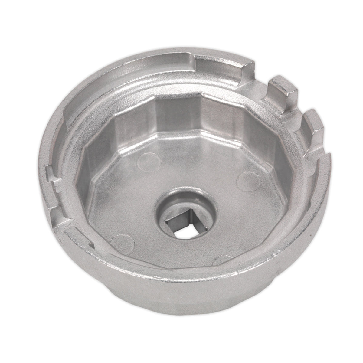 Sealey VS7112 Oil Filter Cap Wrench Ø64.5mm 14 Flutes 3/8"Sq - Lexus/Toyota