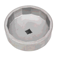 Sealey VS7113 Oil Filter Cap Wrench Ø74.5mm 14 Flutes 3/8"Sq - Mercedes