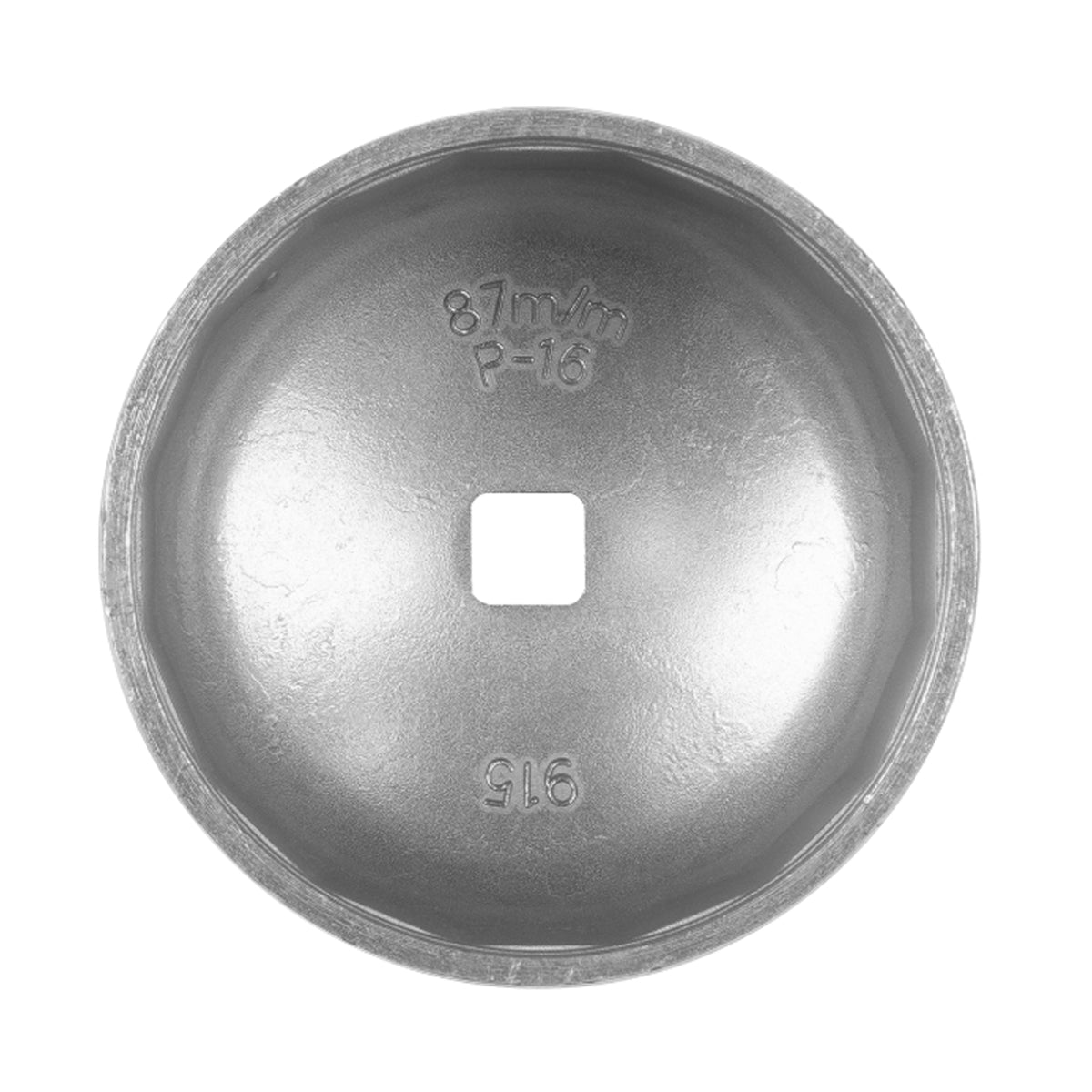 Sealey VS7114 Oil Filter Cap Wrench Ø87mm 16 Flutes 1/2"Sq - Volvo