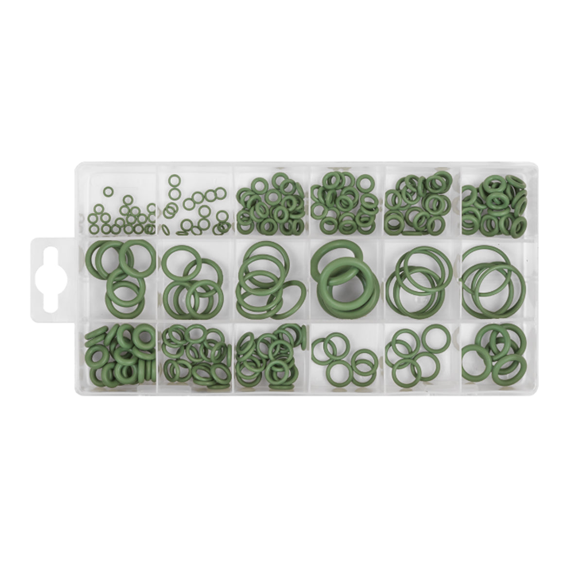 Sealey ACOR225 Rubber O-Ring Air Conditioning Assortment 225pc Metric