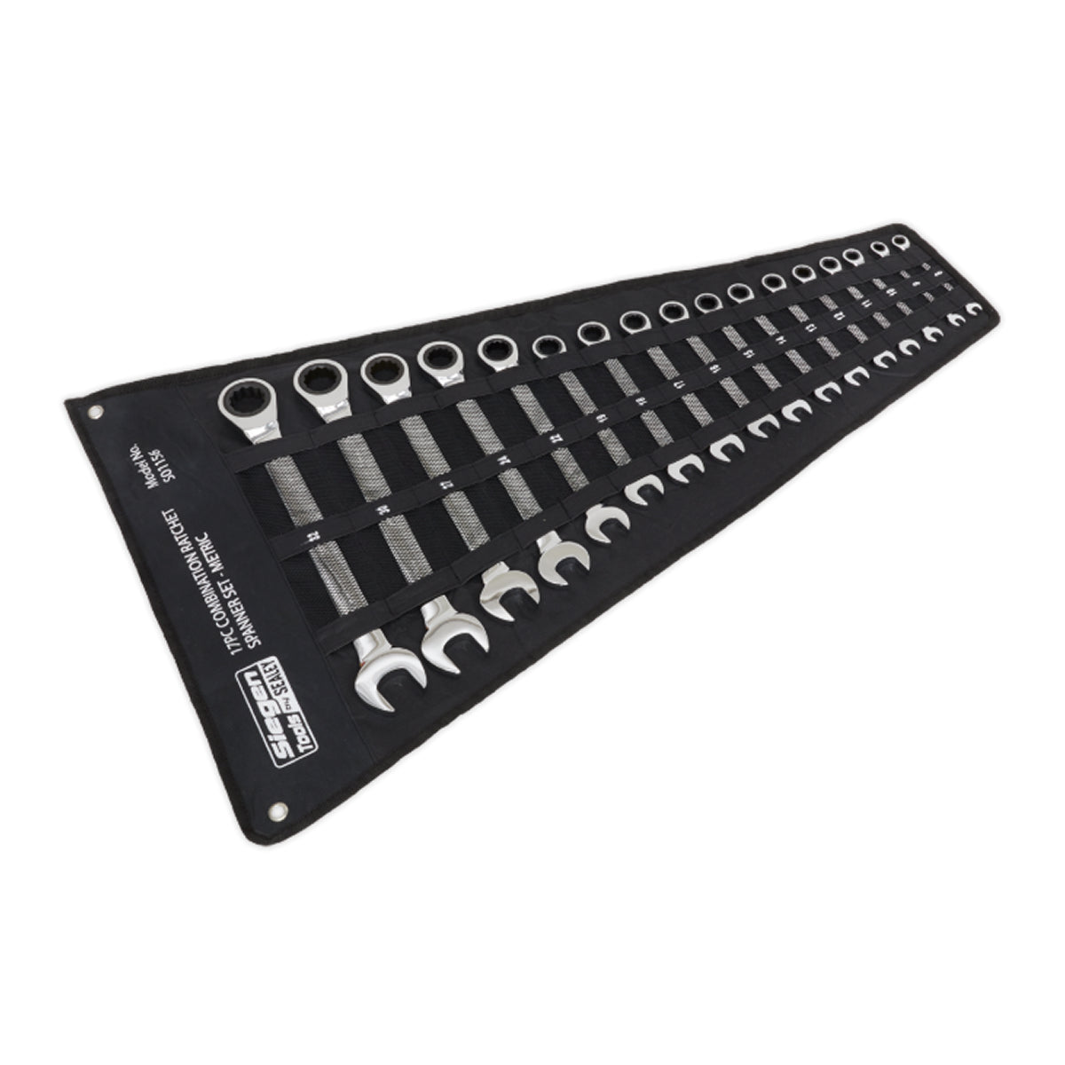 Sealey S01156 Siegen Combination Ratchet Spanner Set 8-32mm 17pc