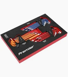 Sealey 
Premier Master Hex Key Set 27pc