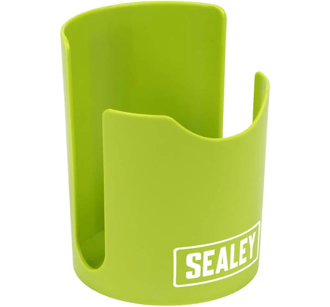 Sealey APCHHV Magnetic Cup/Can Holder — Hi-Vis Green