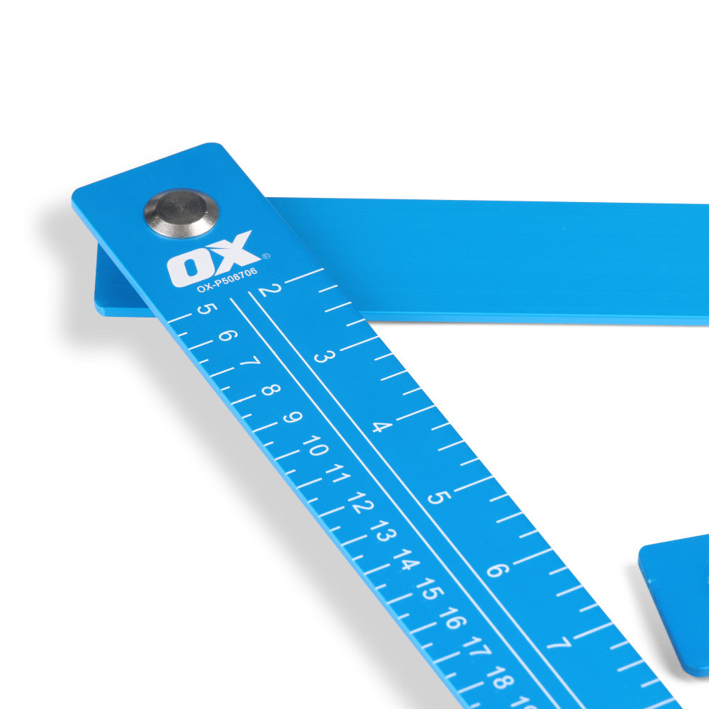 Ox Tools OX-P508712 Aluminium Folding Square - 1200mm/48"