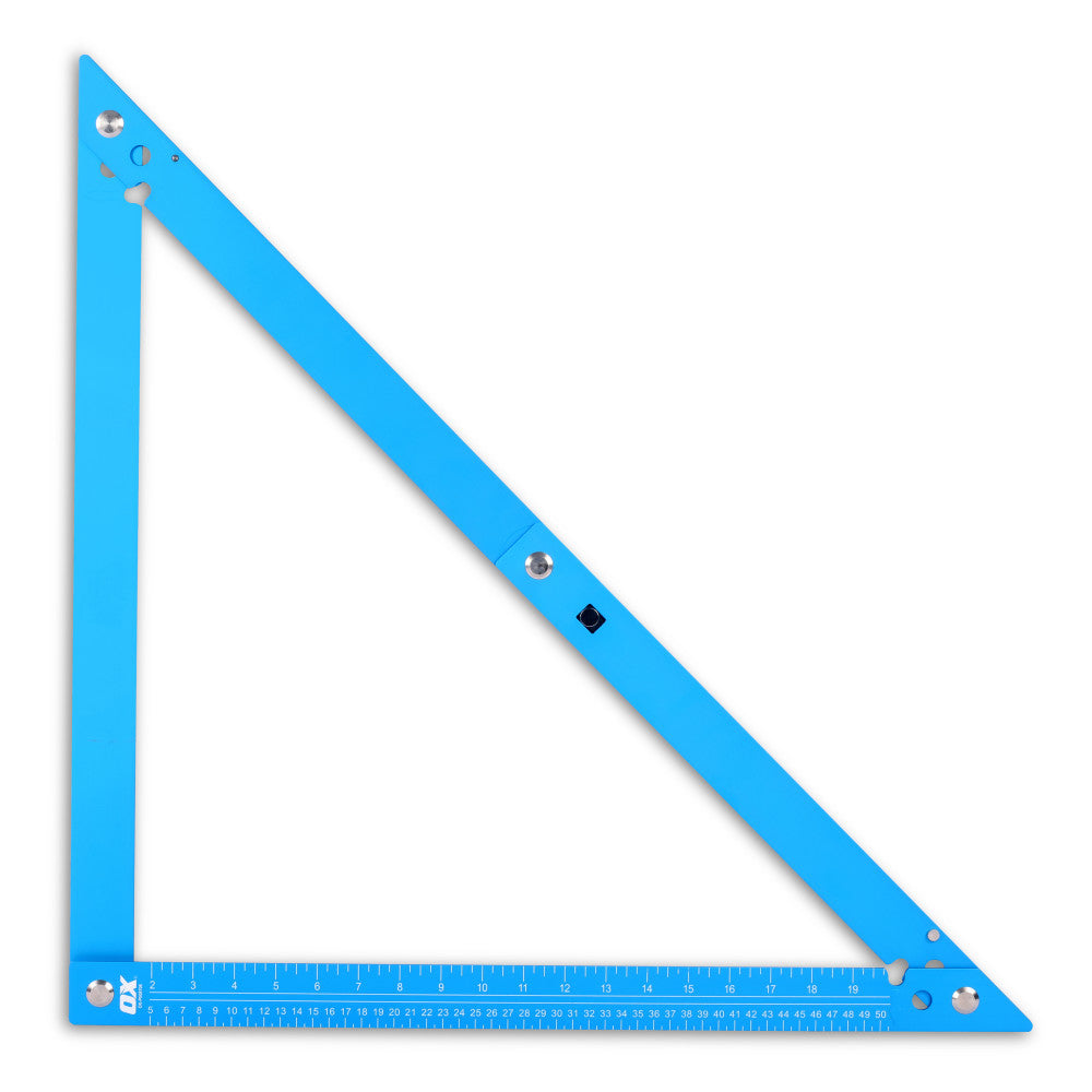 Ox Tools OX-P508712 Aluminium Folding Square - 1200mm/48"